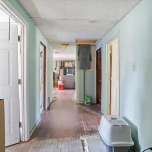 Hall to Unfinished Area