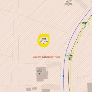 2211 Eastwood Water Sewer Map