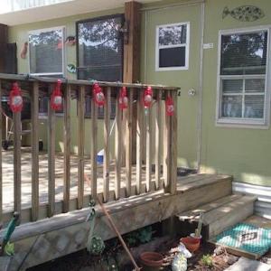 Expanded porch area