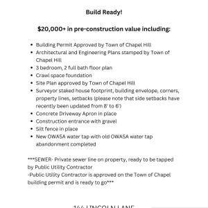 144 Lincoln Lane Pre-con value