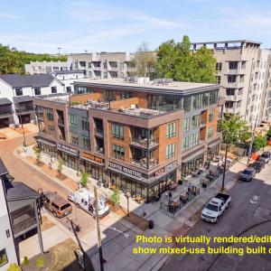 Virtual Rendering of Mixed-Use Building