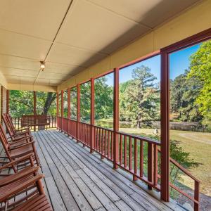 Front Porch overlooking Pond