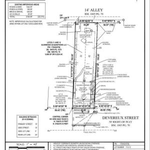 610 Devereux Survey