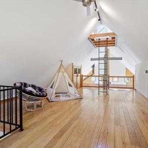 Loft with Ladder to Cupola