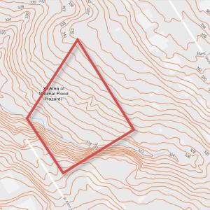 Topography map