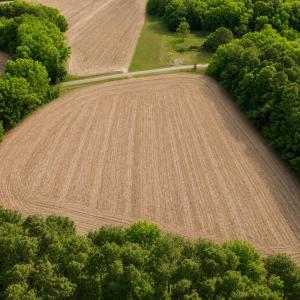 Drone view West