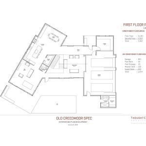 13820 Old Creedmoor 1st floor plan
