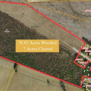 38.83 Acres Wooded 7 Acres Cleared