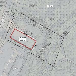 6,000 SF site plan
