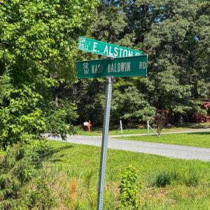 Nash Baldwin and Alston Road Signs