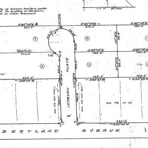 Leyburn Place - Portion of Recorded Plat