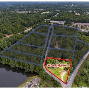Oakridge Drive Highlighted Lot