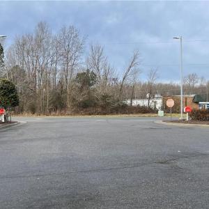 Entrance to property across from the Wawa entrance