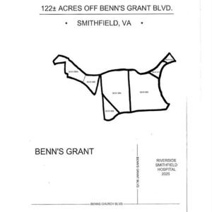 Photo #1 of 122 Ac Benn's Grant (off of) Boulevard, Smithfield, Virginia 122.6 acres