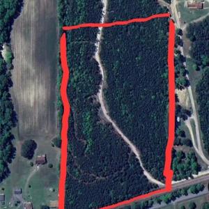 Sellers aerial photo and markings