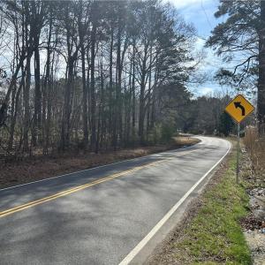 Approx 161 foot of road frontage