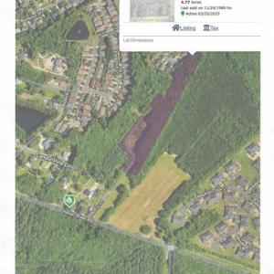 TO VIEW ! The Lane Entrance is just to the east of 2900 Indian River Road, and has a brick column at the front that says Lauren Estates. You can walk or drive down the lane. This picture shows the size of the lots in relation to the lot sizes of the lots in the neighborhood next to it.