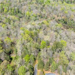 Aerial View of property from above cul de sac looking eastward