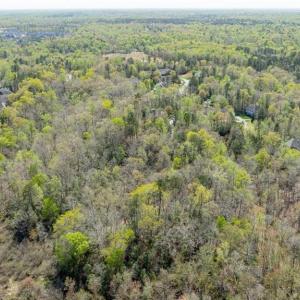 Aerial view of property from North looking South
