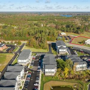 NEW APPARTMENTS ACROSS FROM SITE