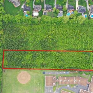 Lot overhead view