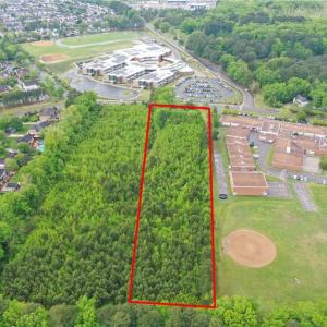 Lot back view. Across from Princess Anne Middle School.