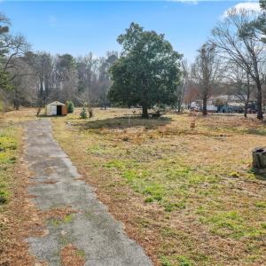 Paved Drive on lot