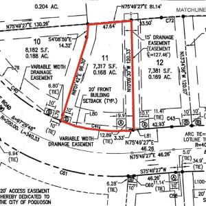 Photo #1 of 111 Robert Bruce Drive, Poquoson, Virginia 0.2 acres