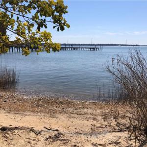 Walking path leads to Nansemond River access