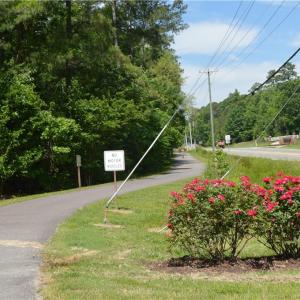 Virginia Capital Trail at the First Colony entrance on Route 5