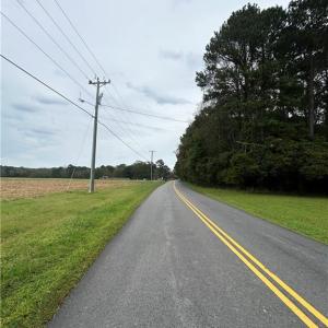 Flat, cleared frontage with power at the road.