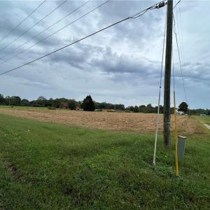 Roadside access with electricity ready to connect.