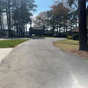 Road frontage.
