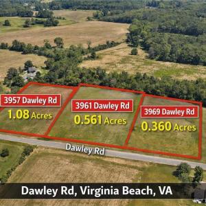 Photo #2 of 3961 Dawley Road, Virginia Beach, Virginia 0.6 acres