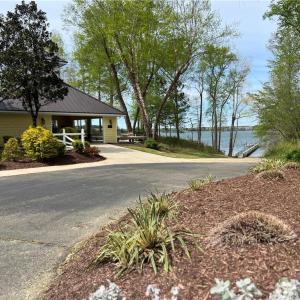 Community Center & entrance to boat ramp
