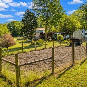 Smaller fenced area