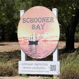 Schooner Bay community.  HOA is voluntary for $50 yearly