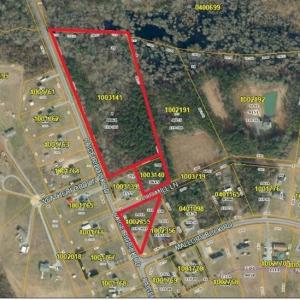 Location of 3 parcels