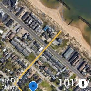 Large lot is 3 blocks from the Bay & has approved plans for a 3 story home with 4 bedrooms, 3.5 baths w/ 2 balconies w/ water views!