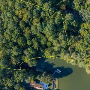 Mature canopy of woodlands - lines are approximate