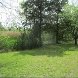 View looking along back of property and Broad Ck