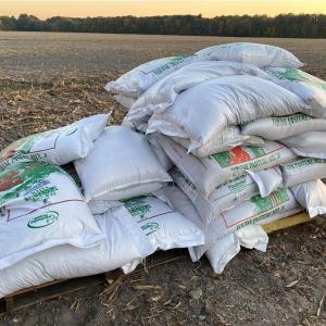 Pasture grass was seeded.