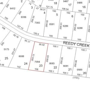 190 Reedy Creek Court Tax Map