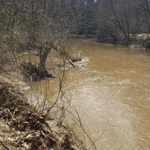 Hunting Creek on west boundary