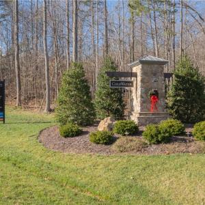 Entry to subdivision