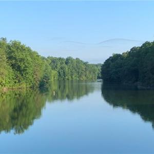 View of lake from the lot for sale