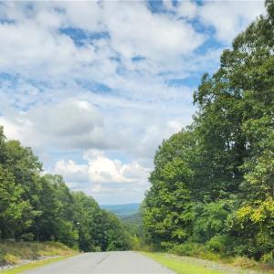 Road going to property view
