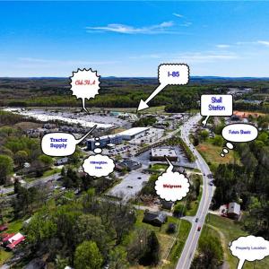 Business located near property