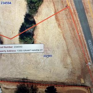 GIS overview of Lot. First lot on the left