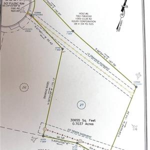 Flag lot with drive off of Tansley Court